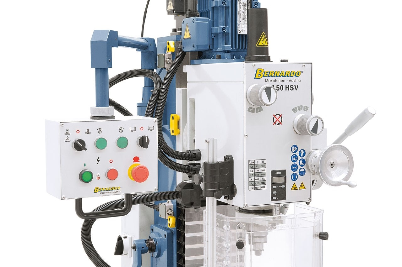 Bohr- und Fräsmaschine FM 50 HSV inkl. 3-Achs-Digitalanzeige