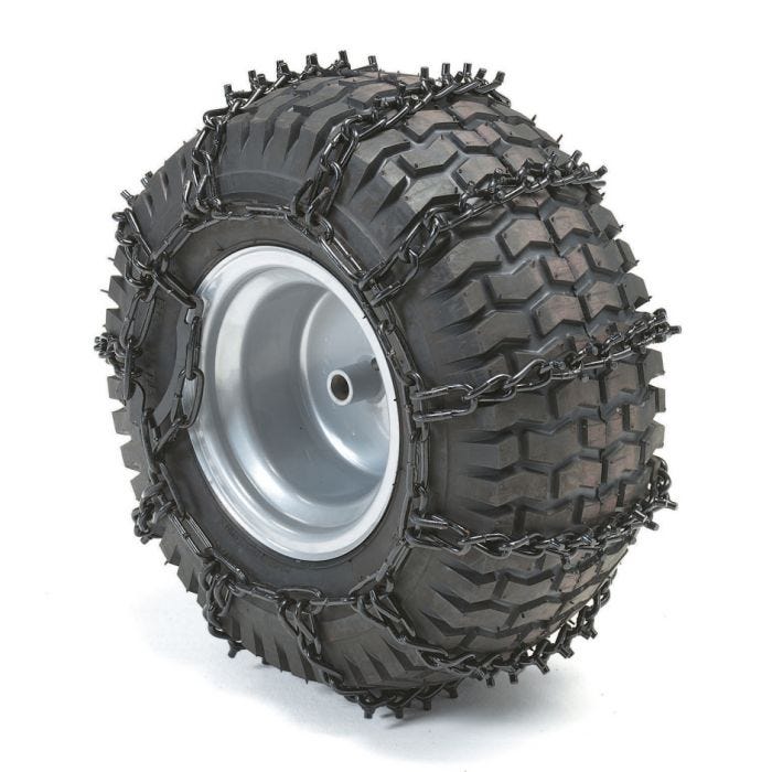 Schneeketten für 16“ Räder an Frontmähern  Stiga