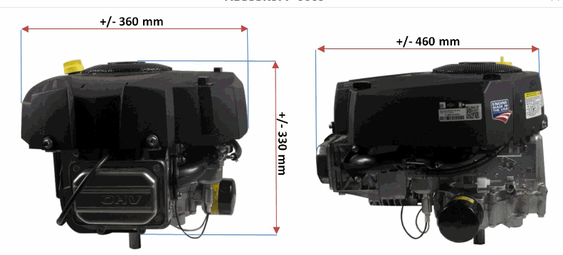 Motor Briggs & Stratton 19,0 PS OHV INTEK  AVS 1-Zylinder