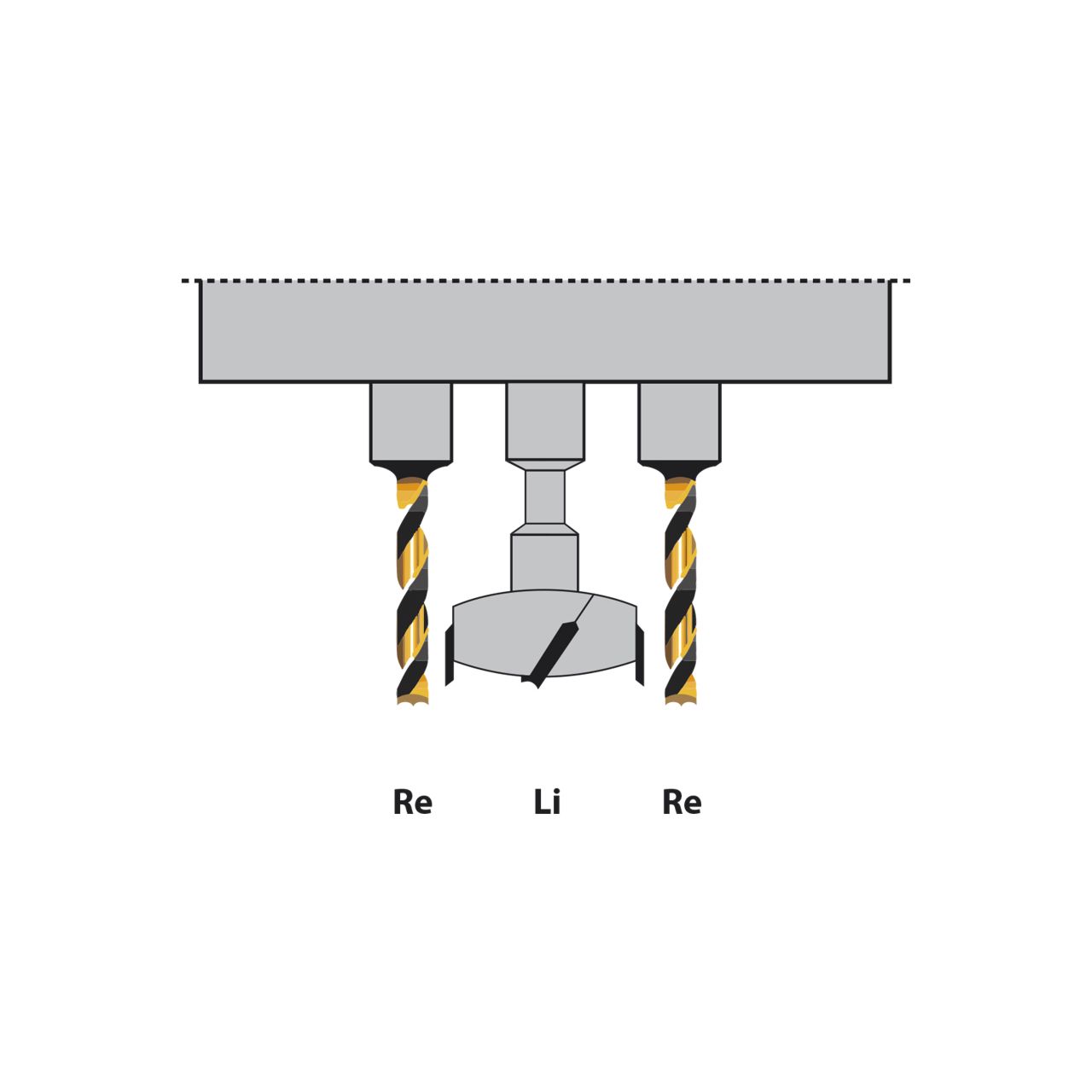 Beschlag-Bohrmaschine BBM 35 M - Blum, Bernardo