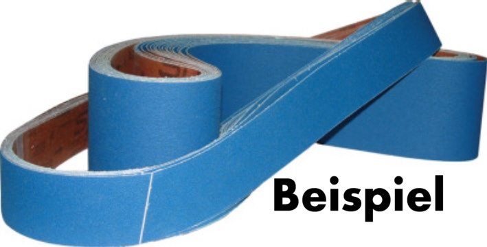 Zirkonkorundschleifband 1220 x 100 K 80 (10 Stk.)