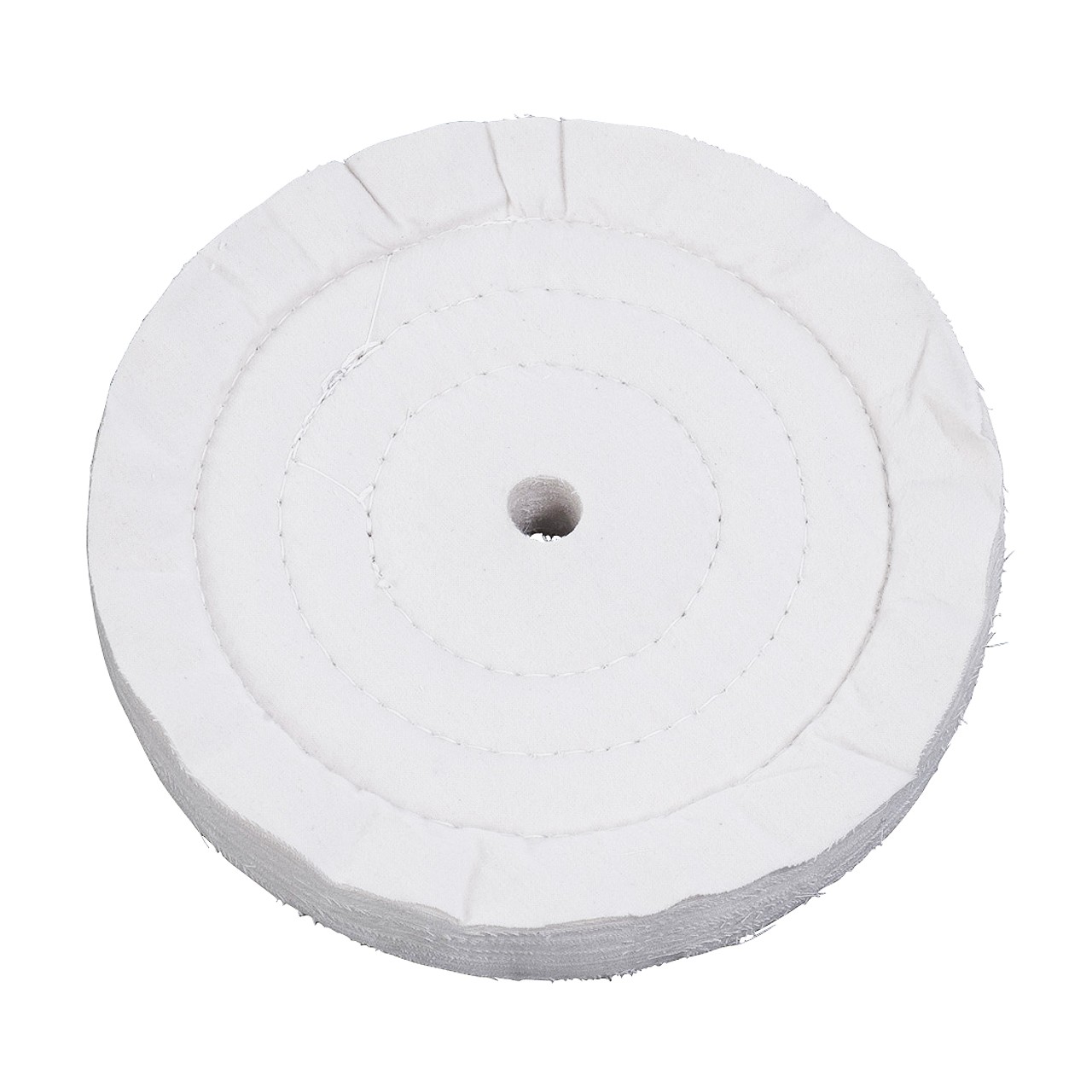 Molton-Polierscheibe gesteppt Ø 350 x 25 x 16 mm