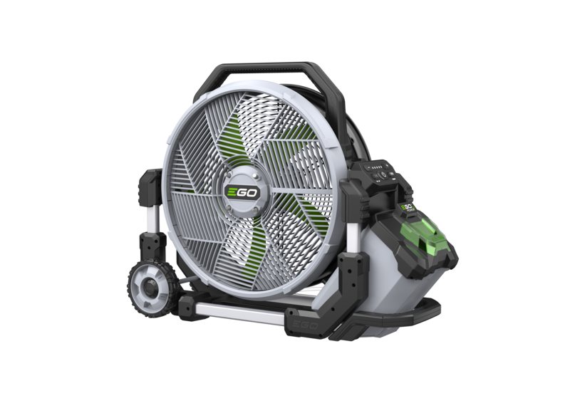 EGO Akku-VENTILATOR MIT SPRÜHNEBEL-FUNKTION FN1800E