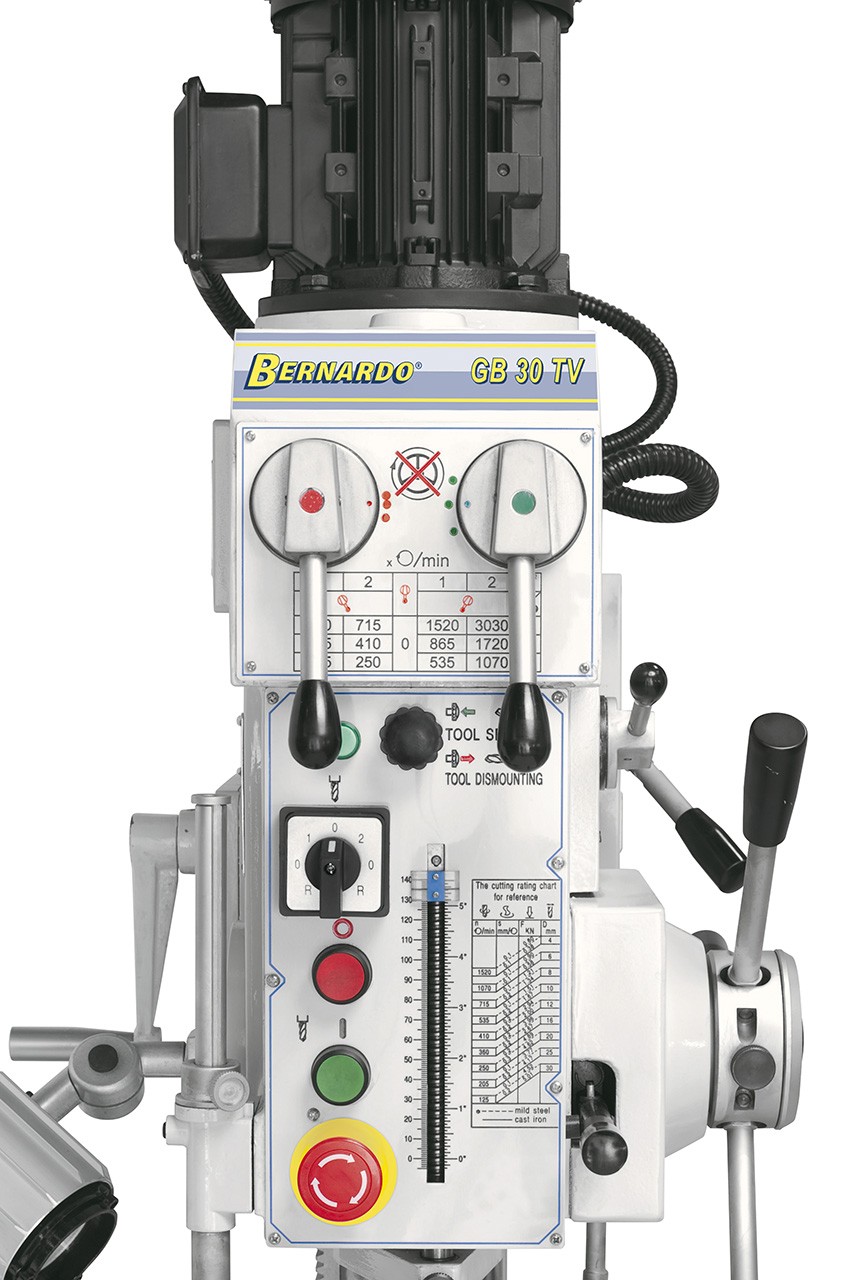 Getriebe-Tischbohrmaschine GB 30 TV